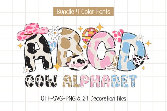 Download Cow Alphabet - Premium Resources