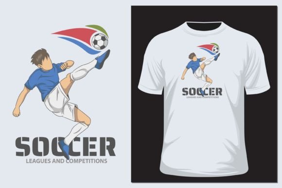 Download Soccer. Vector Graphic, Typographic - Typographic Collection